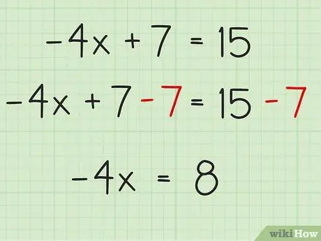 Løs totrinns algebraiske ligninger Trinn 3